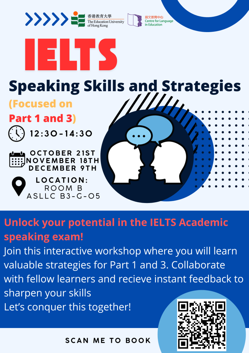 IELTS Speaking Skills and Strategies (Focused on Part 1 and 3)