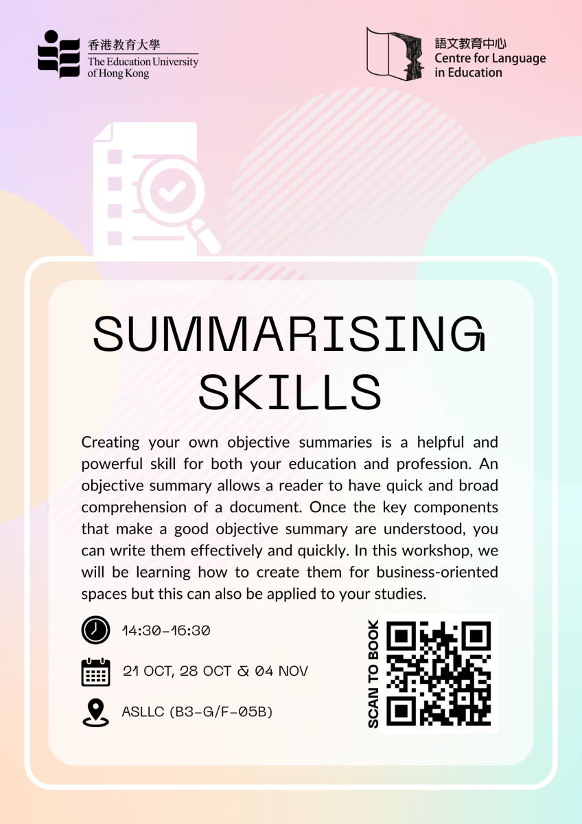 Summarising Skills