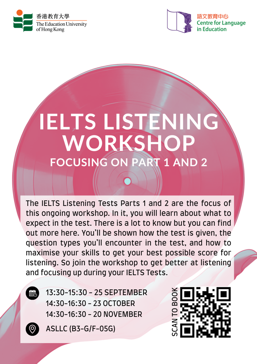 IELTS Listening Workshop: Focusing on Part 1 and 2