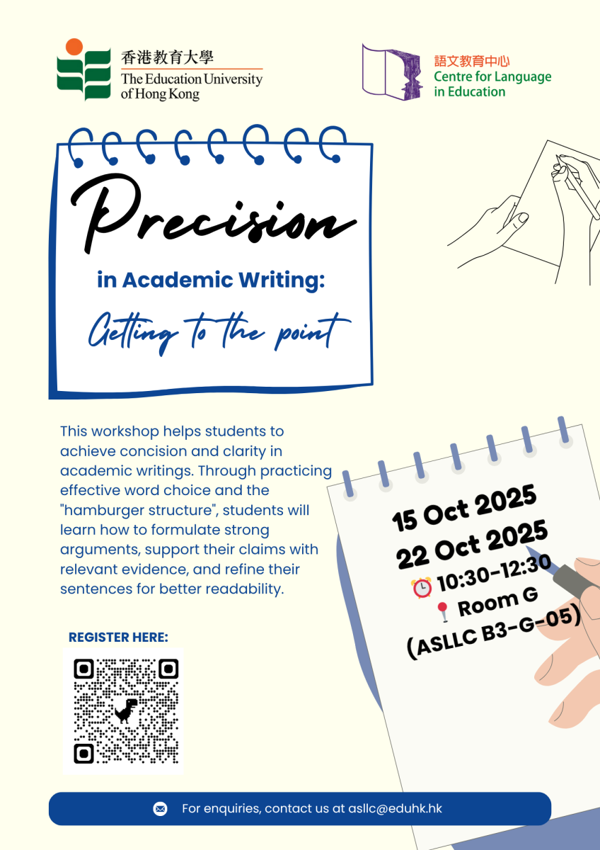 Precision in Academic Writing: Getting to the point