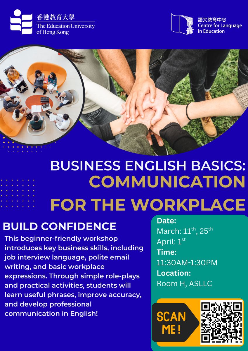 Business English Basics: Communication for the Workshop
