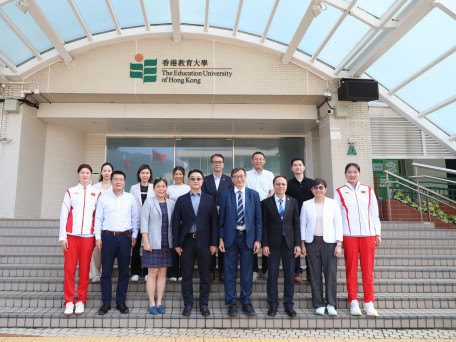 上海体育局代表团到访教大探讨深化合作方向