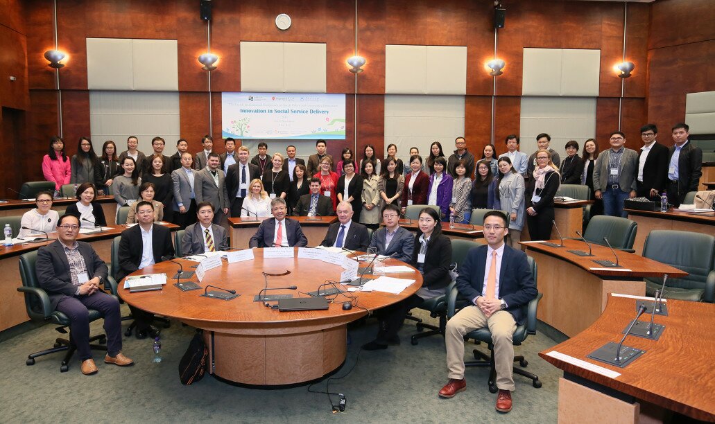 More than 50 public policy scholars from the Czech Republic, Germany, Japan, Norway, Singapore, South Korea, Thailand, the United Kingdom, the United States, Macau, Taiwan and China gather at EdUHK for the first day of the 4th International Conference on Social Policy and Governance Innovation: Innovation in Social Service Delivery.