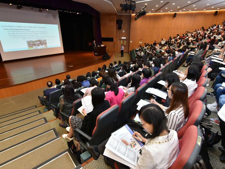 幼教研討會為300多名幼教學者及專業工作者提供互動平台，交流心得和實踐經驗。