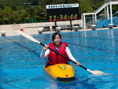 Part-time Year 1 student from the Bachelor of Health Education (Honours) programme Li Ka-man