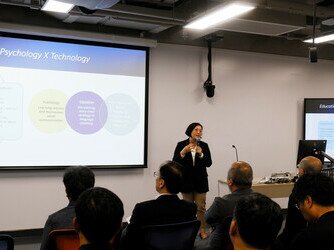 Presentation session by Dr Susanna Yeung Siu-sze, Associate Professor, Department of Psychology and Associate Vice President (Quality Assurance)