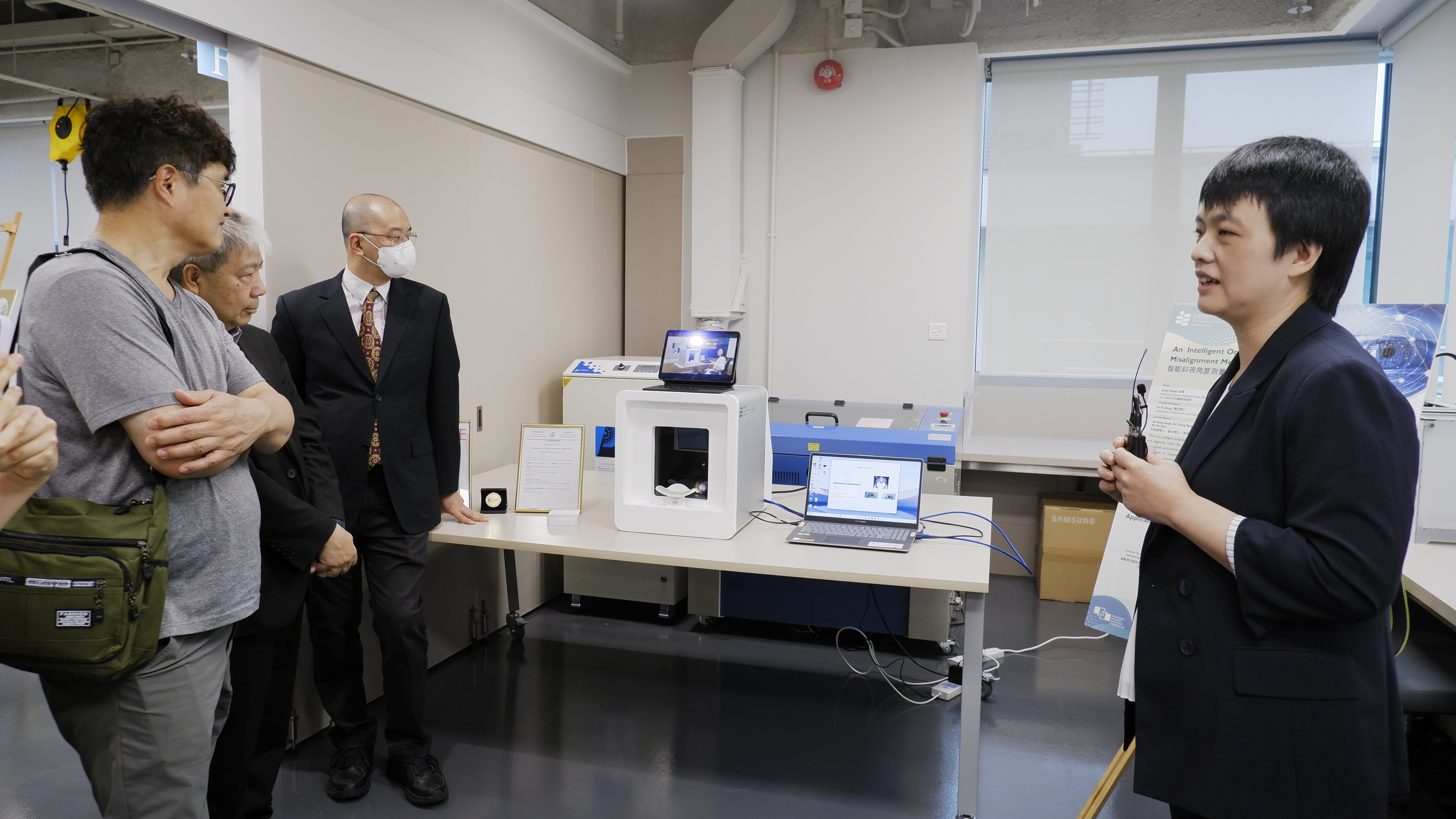 Project presentation by Dr Fu Hong, Assistant Professor, Department of Mathematics and Information Technology, Management Team in Resolver Lab