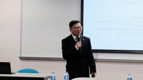 教大应用政策研究与教育未来学院联席副院长顾敏康教授