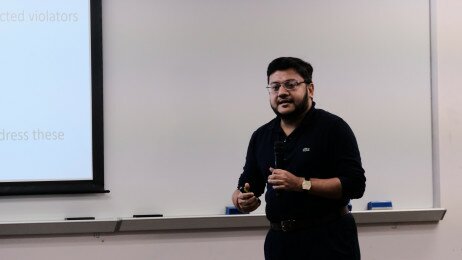 Professor Abhiroop Mukherjee at the Department of Finance, The Hong Kong University of Science and Technology