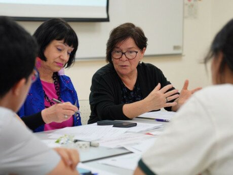 EdUHK scholars, education experts from Hong Kong, mainland China and Finland, as well as school principals from Hong Kong and Macao discussed in the World Café workshop