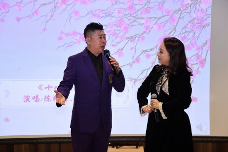 Mr Chen Yaohui and Ms Mo Guangqin performed “Farewell” of the The Butterfly Lovers