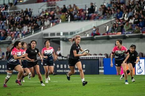 EdUHK Women’s Rugby Sevens team in the competition