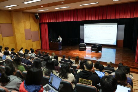 The lecture was the fourth instalment under EdUHK’s Distinguished Lecture Series in French Culture and Education 