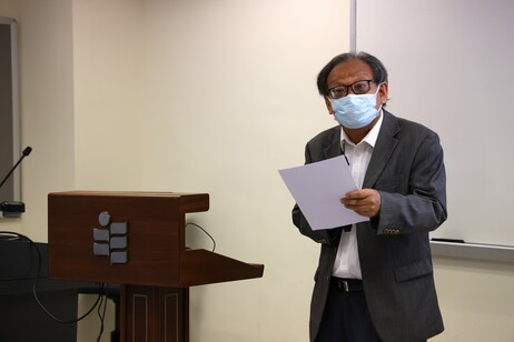 教大博文及社会科学学院院长李伟强教授致闭幕辞