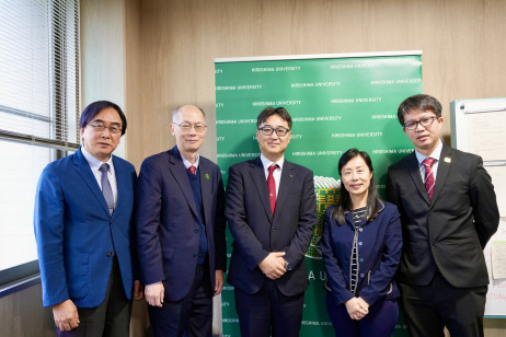 教大代表团到访广岛大学