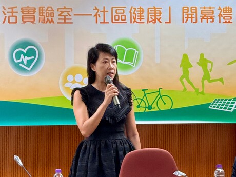 大埔民政事务专员陈巧敏女士致辞