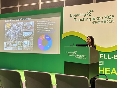 EdUHK scholar Dr Izzy Jian Yi presents at the Learning and Teaching Expo 2025