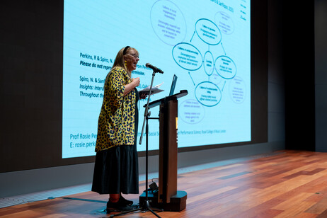 Professor Pamela Burnard presents forward-looking pedagogies and collaborations bridging arts, technology, and communities
