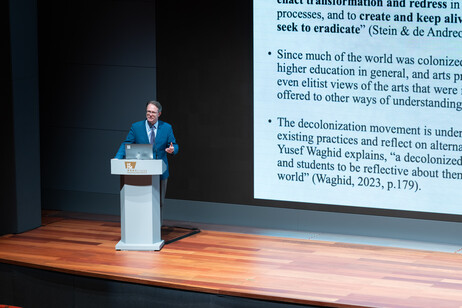 Professor David Hebert positions music as a cultural bridge, connecting policy with practice
