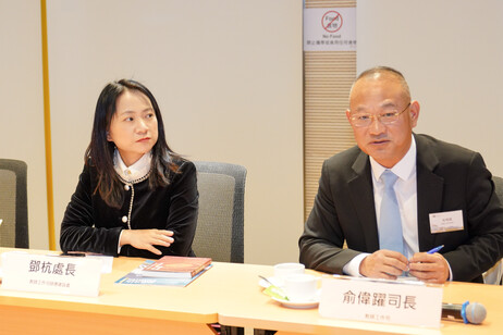 俞司長在交流會上分享未來師資培養的願景與規劃