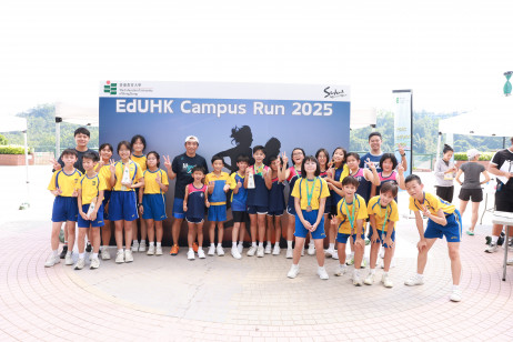 參賽學生享受運動樂趣