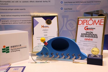 “Novel Biomaterials Used for Dendritic Cell Vaccine for Cancer Immunotherapy” receives the Prize of The International Exhibition of Inventions Geneva and the Gold Medal