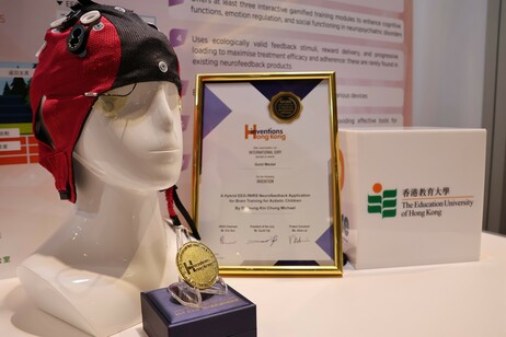 Another Gold Medal goes to “A Hybrid EEG-fNIRS Neurofeedback Application for Brain Training for Autistic Children”