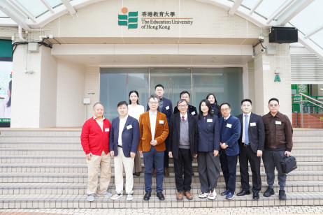 教大代表與丹桂基金會代表合影