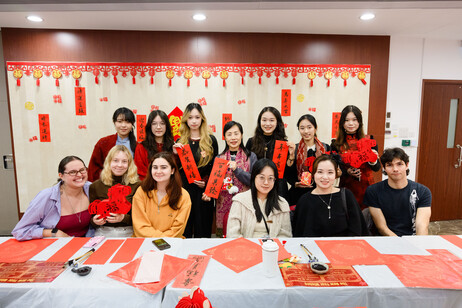 Participants express their creativity through Fai Chun 