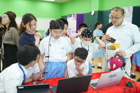 创科展览展示多个由教大教学与研究团队开发的教育科技及应用研究项目