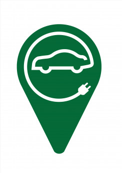 教大大埔校園電動車充電設施標識