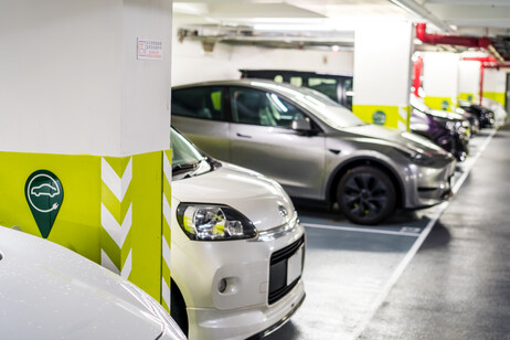 教大大埔校園電動車充電設施標識