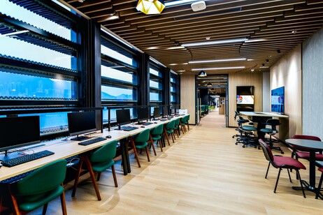 新教學中心佔地逾9,000平方呎，設有五間互動教室及多用途協作空間