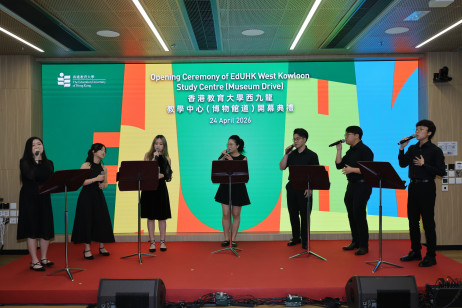 教大爵士合唱團 Lacov 表演