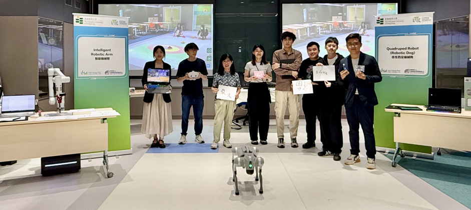 教學科技中心路演支援團隊合影