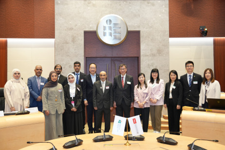 EdUHK representatives with the UAEU Delegation 