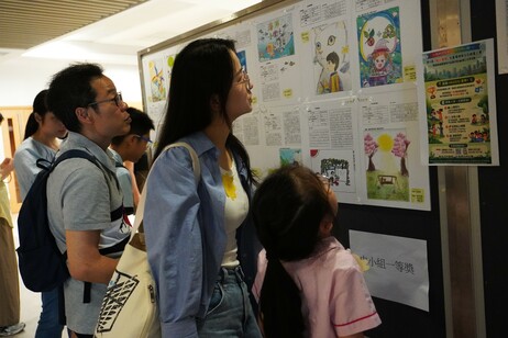 儿童环境征文及绘画优秀获奖作品于教大大埔校园展示
