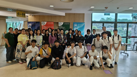 Group photo of “Future Sustainability Leaders" from a partner secondary school