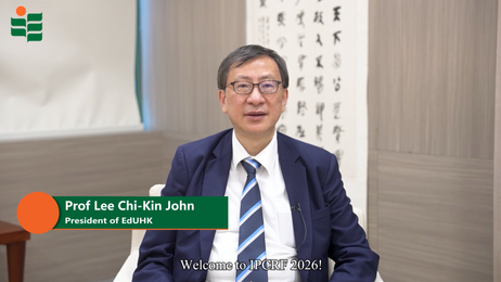 教大校长李子建教授以线上方式致开幕辞