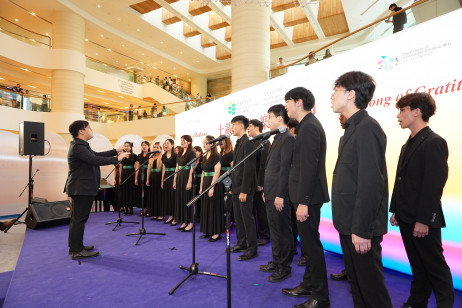 香港教育大學合唱團演繹《良師頌》