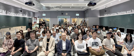 Over 70 staff and students attend the pre-roadshow seminar on AI and XR