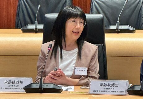 博文及社会科学学院代表宋燕捷教授分享