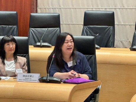 教育及人类发展学院代表陈咏欣博士分享