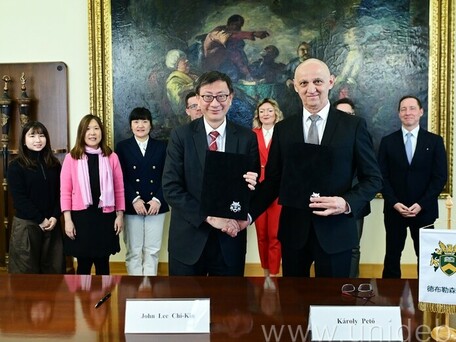 教大代表團訪問歐洲　與荷蘭及匈牙利三間頂尖大學簽署合作備忘錄 