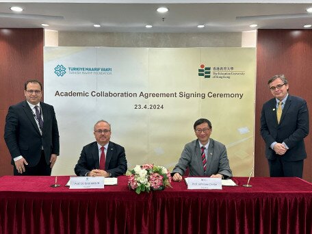 EdUHK Signs Agreement for Academic Collaborations with Turkish Maarif Foundation